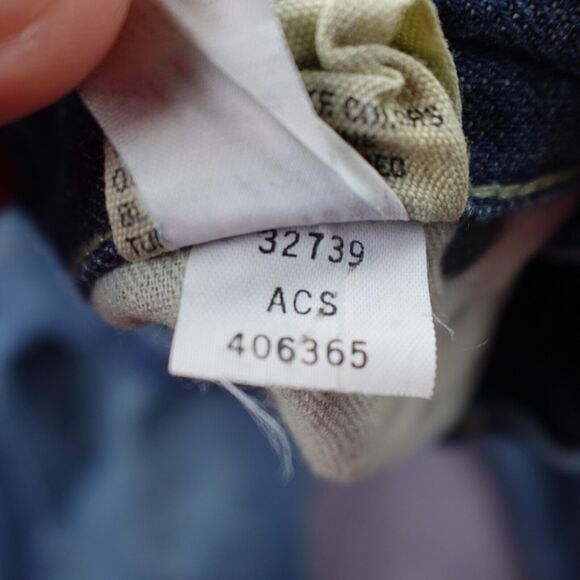 Polo Ralph Lauren Jeans Mens 32X28 Blue Straight Leg Classic Preppy 15941 - Picture 12 of 16